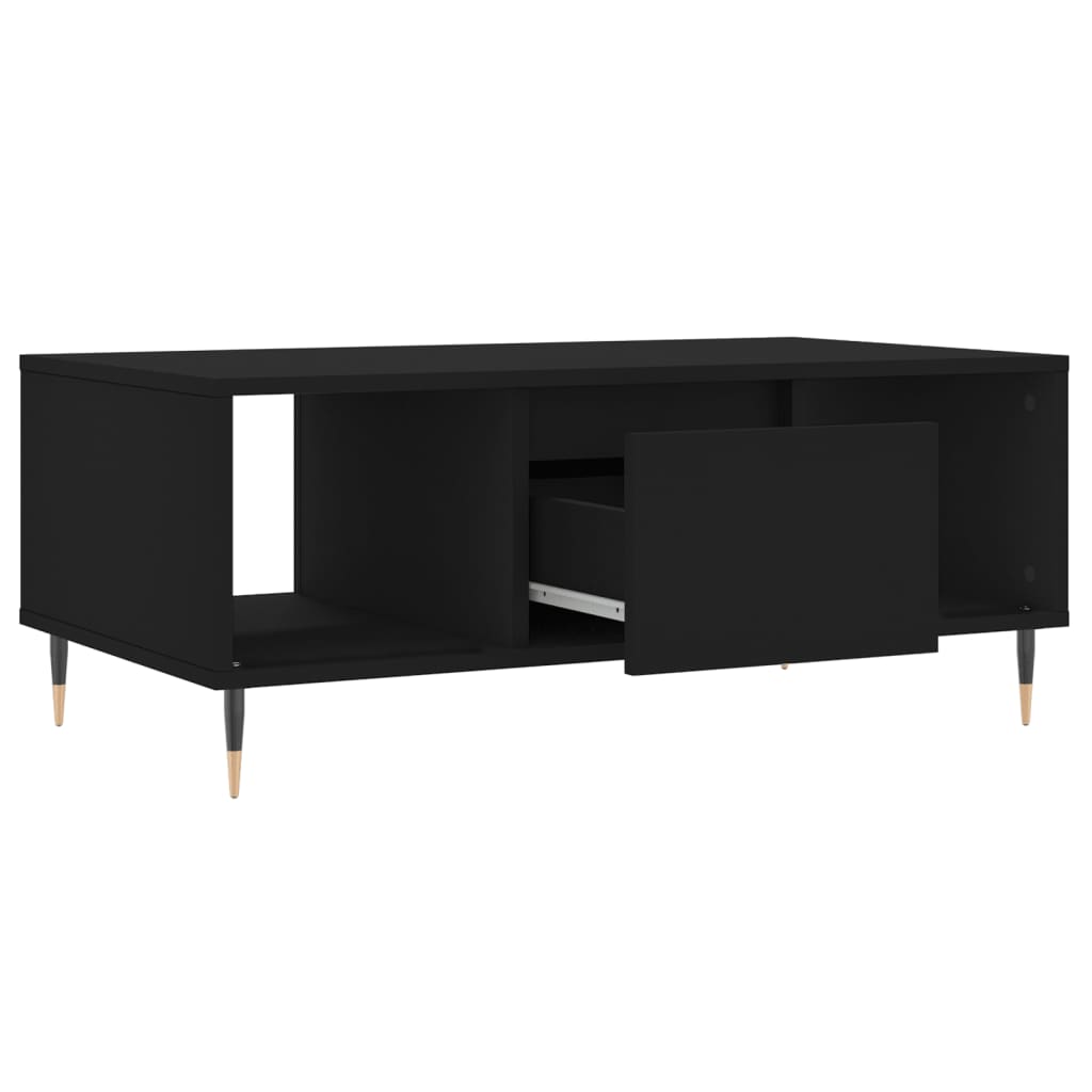 Salongbord Sofabord Svart 90x50x36,5 cm