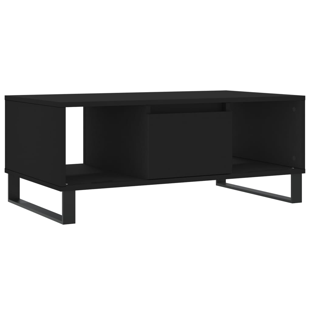 Salongbord Sofabord Svart 90x50x36,5 cm