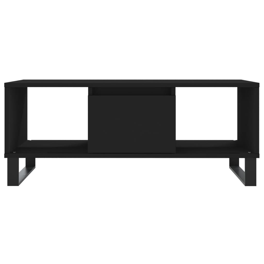 Salongbord Sofabord Svart 90x50x36,5 cm