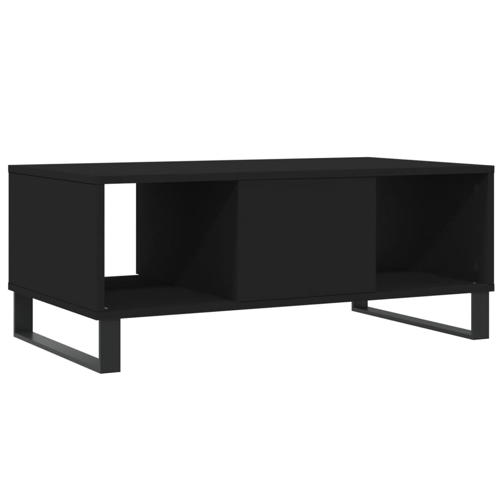 Salongbord Sofabord Svart 90x50x36,5 cm