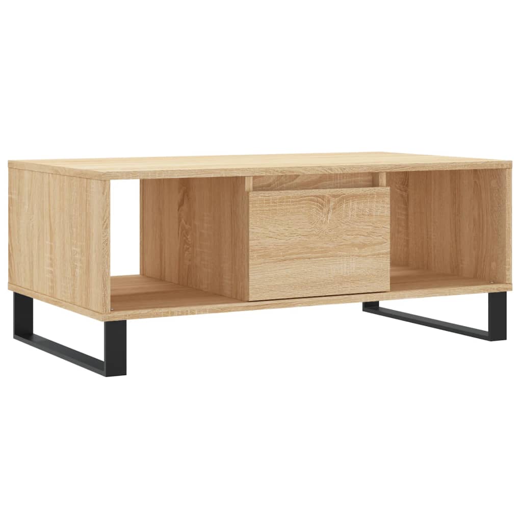 Salongbord Sofabord Sonoma Eik 90x50x36,5 cm