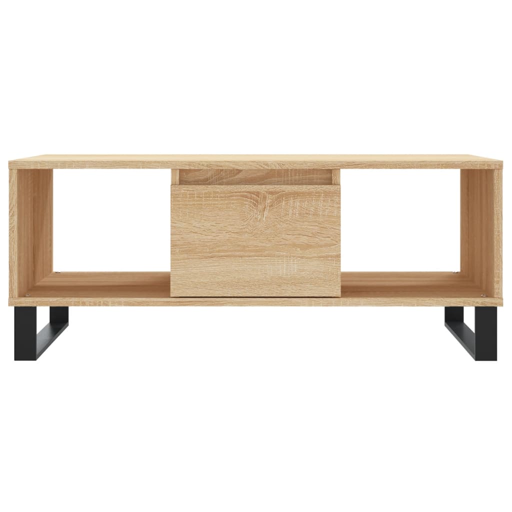 Salongbord Sofabord Sonoma Eik 90x50x36,5 cm