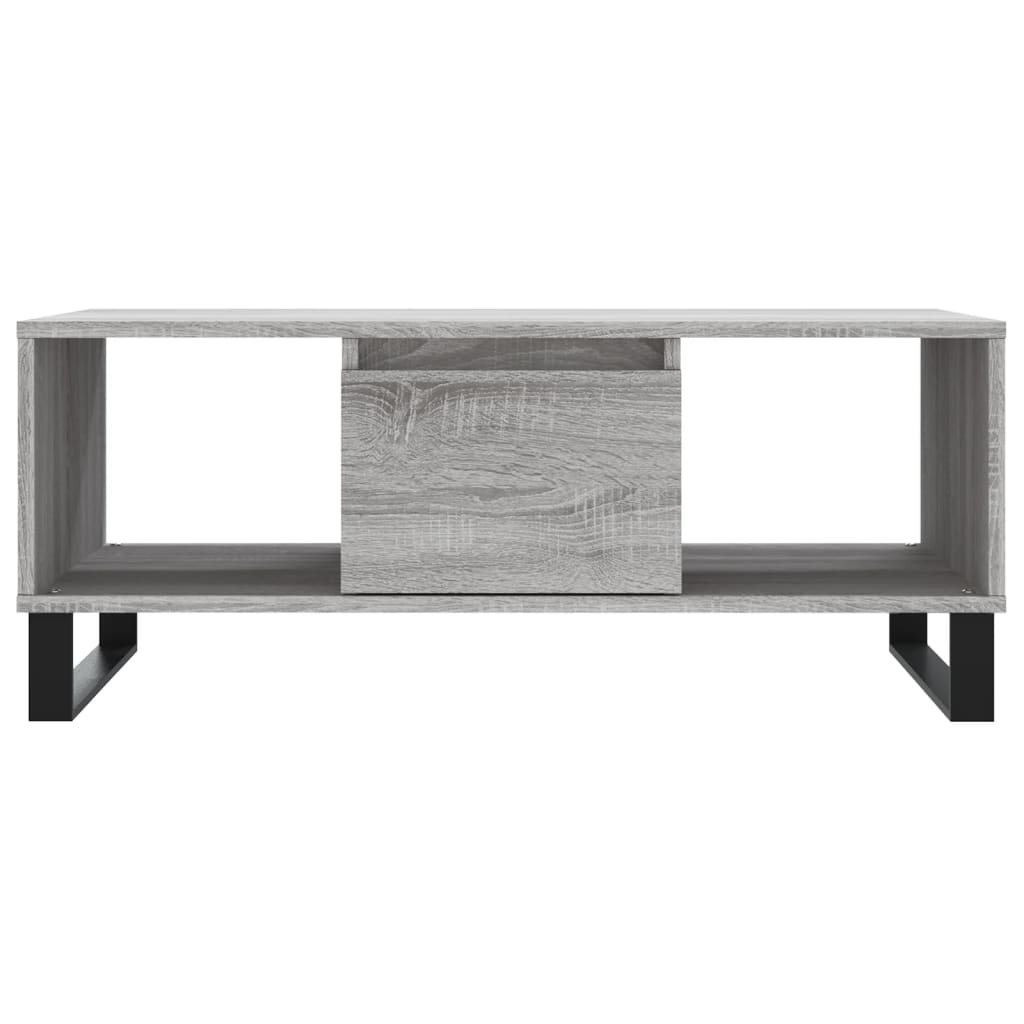 Salongbord Sofabord Sonoma Grå 90x50x36,5 cm