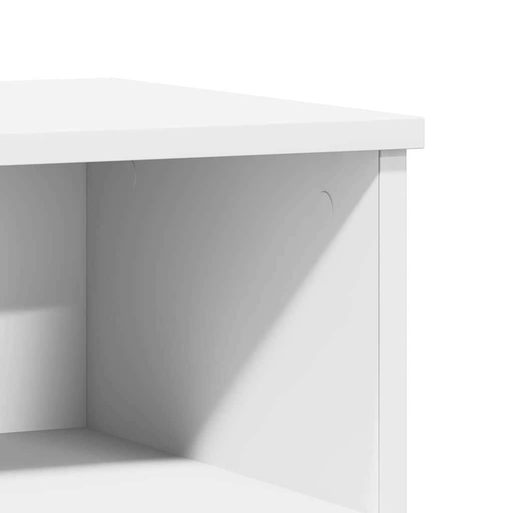 Nattbord Sengbord Hvit 40x35x50 cm