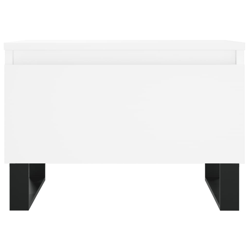 Salongbord Sofabord Hvit 2 stk 50x46x35 cm