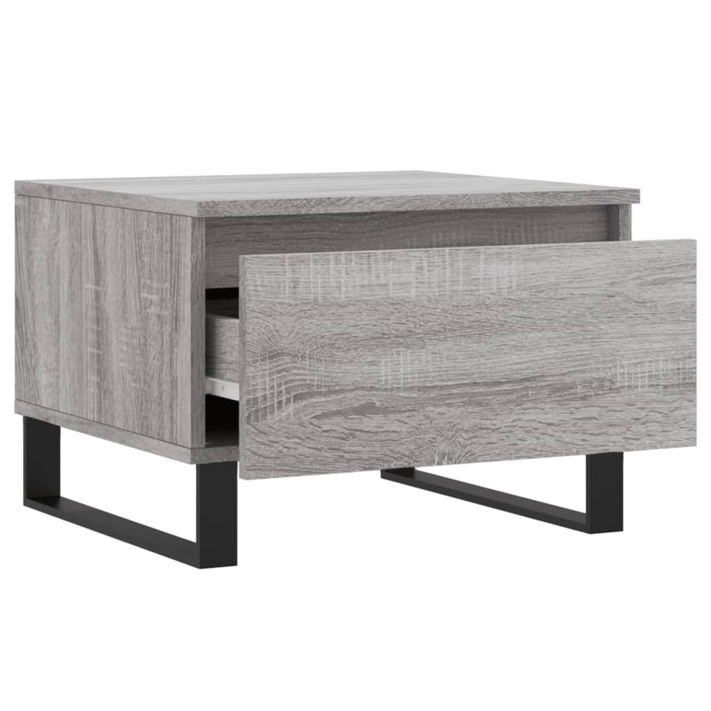 Salongbord Sofabord Sonoma Grå 2 stk 50x46x35 cm