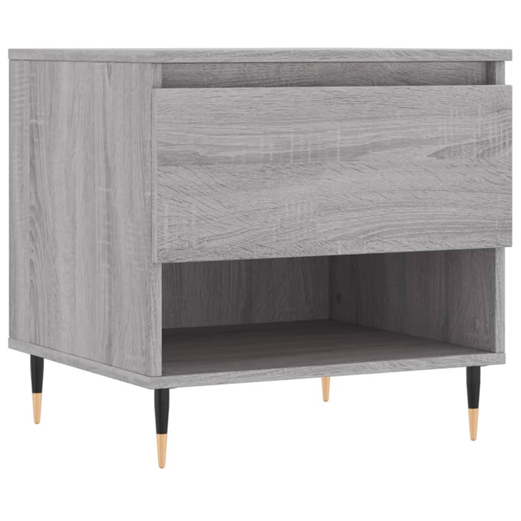 Salongbord Sofabord Sonoma Grå 2 stk 50x46x50 cm