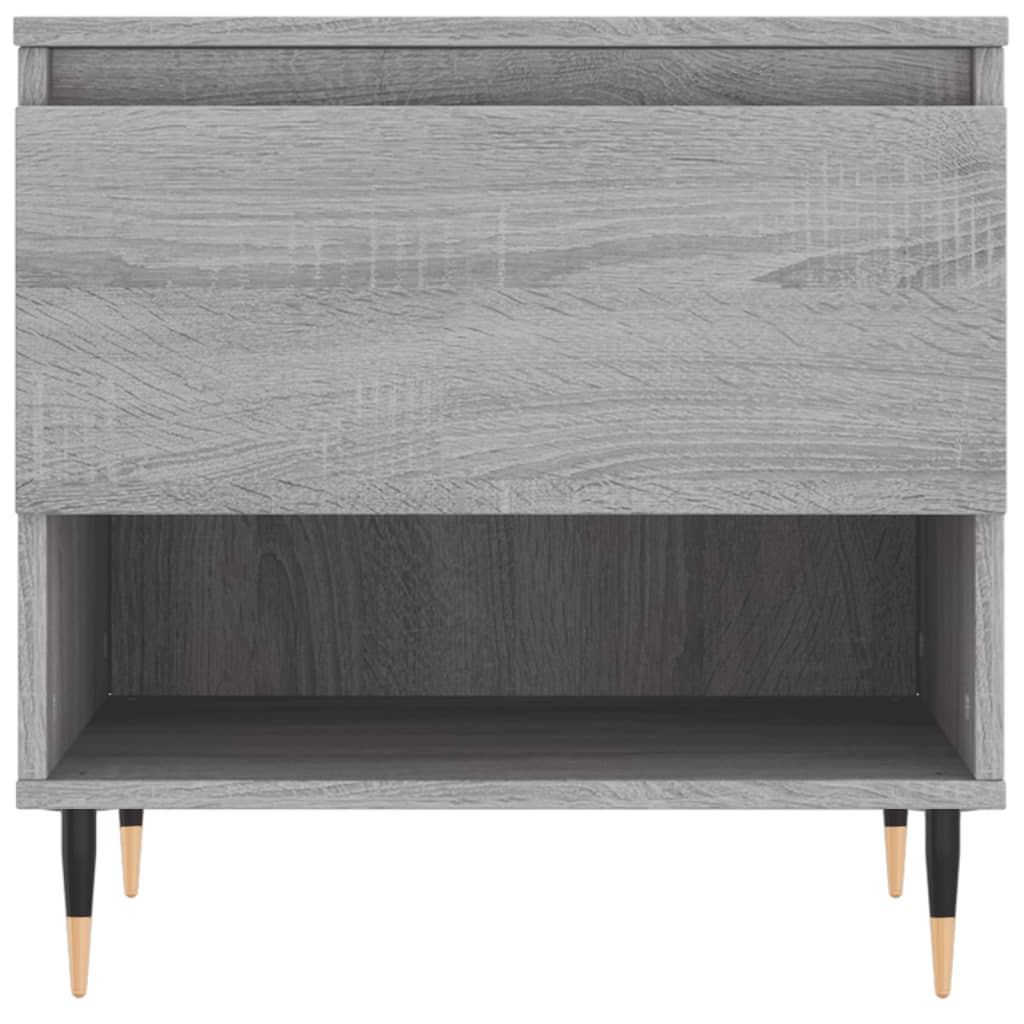 Salongbord Sofabord Sonoma Grå 2 stk 50x46x50 cm