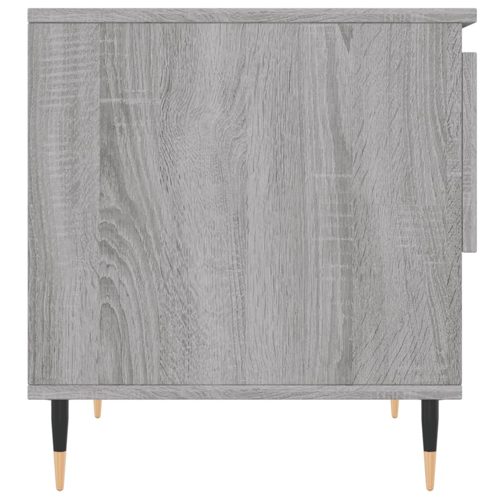 Salongbord Sofabord Sonoma Grå 2 stk 50x46x50 cm