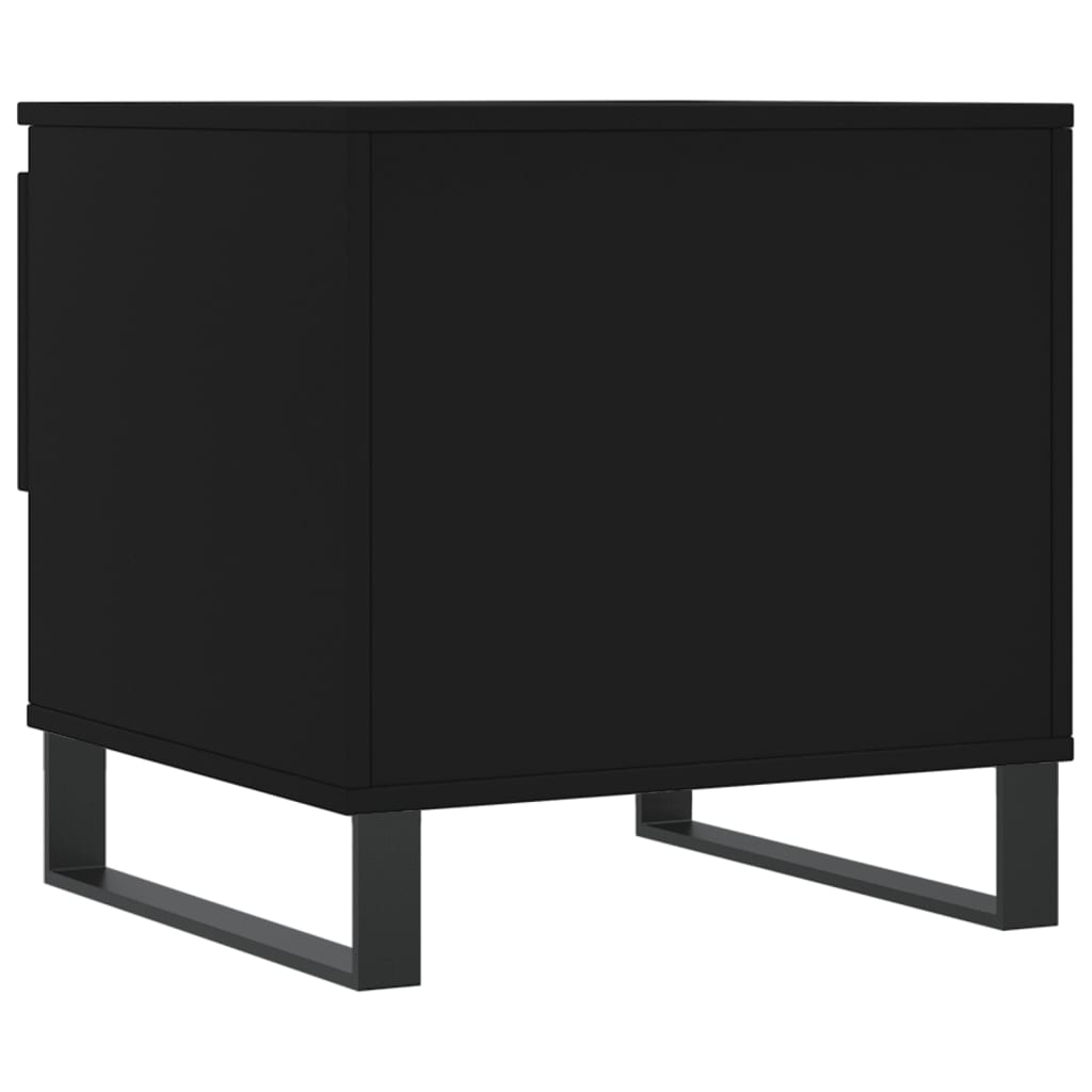 Salongbord Sofabord Svart 2 stk 50x46x50 cm