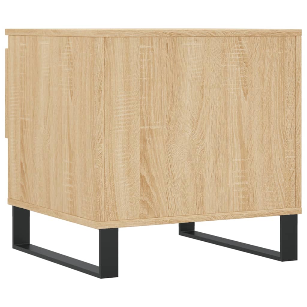 Salongbord Sofabord Sonoma Eik 2 stk 50x46x50 cm