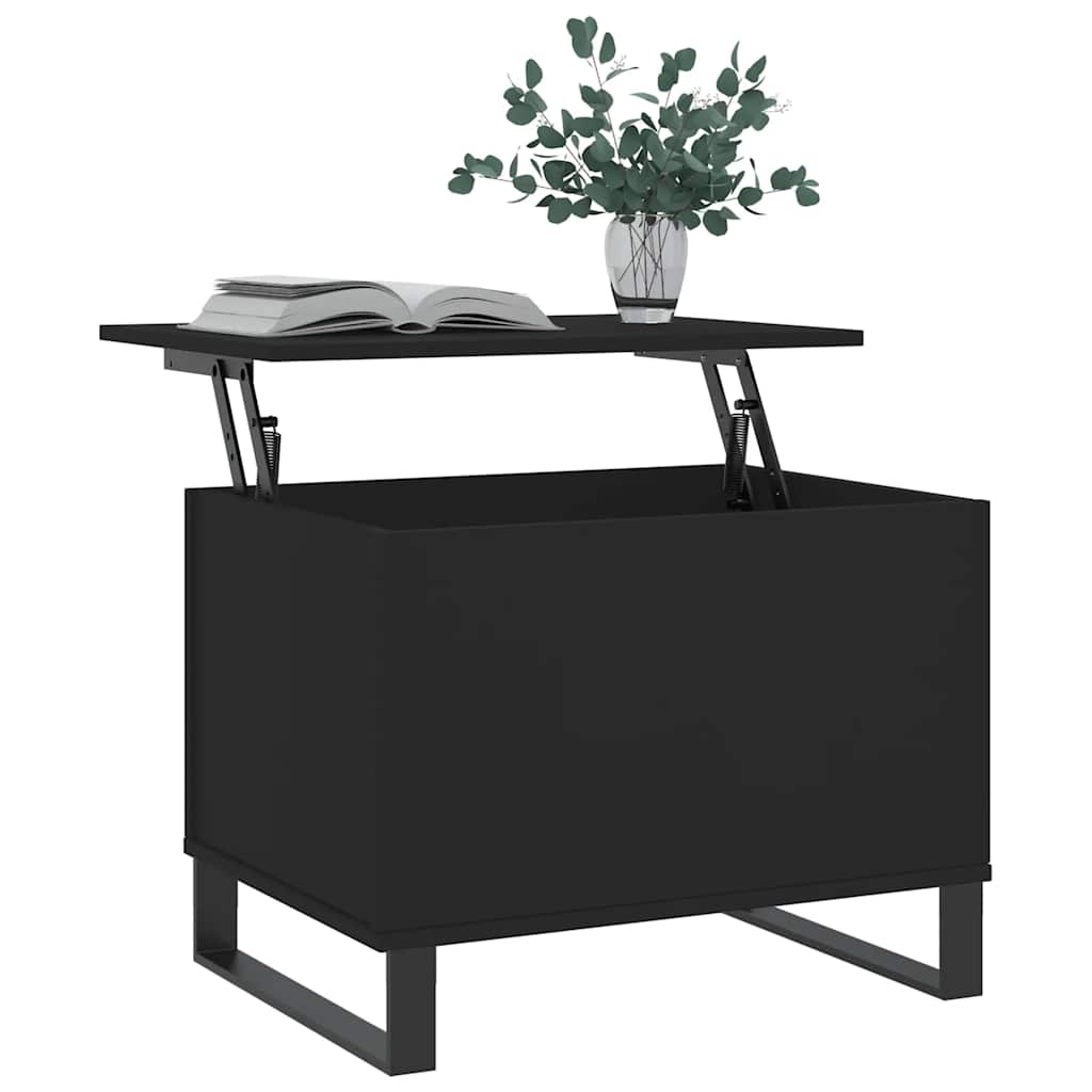 Salongbord Sofabord Svart 60x44,5x45 cm