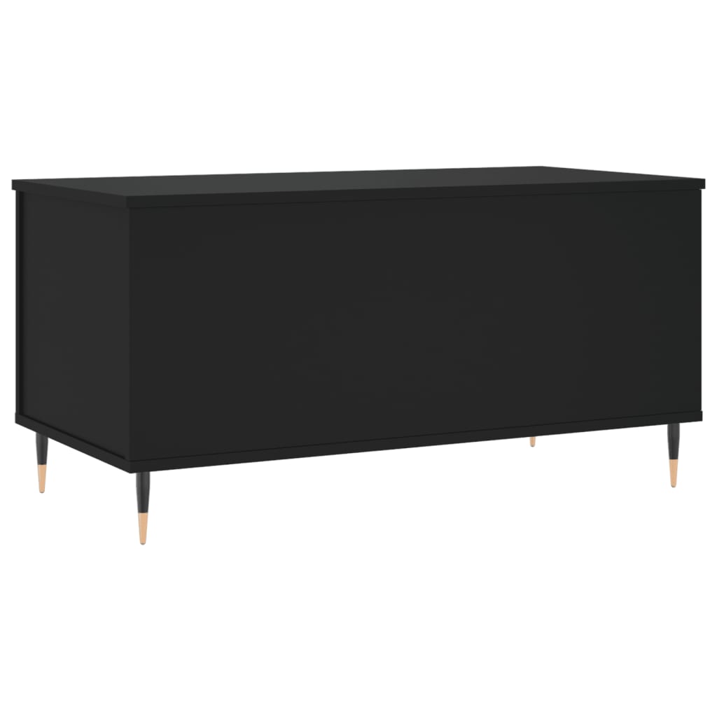 Salongbord Sofabord Svart 90x44,5x45 cm