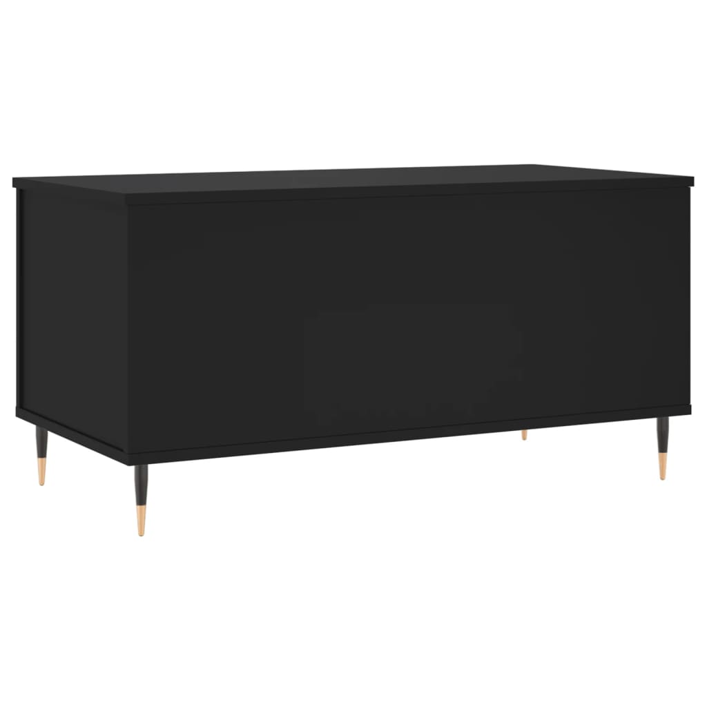 Salongbord Sofabord Svart 90x44,5x45 cm