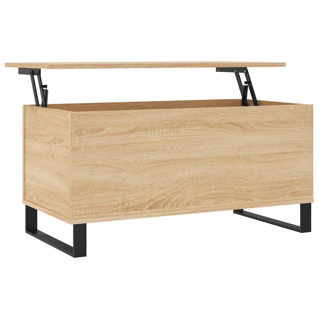 Salongbord Sofabord Sonoma Eik 90x44,5x45 cm