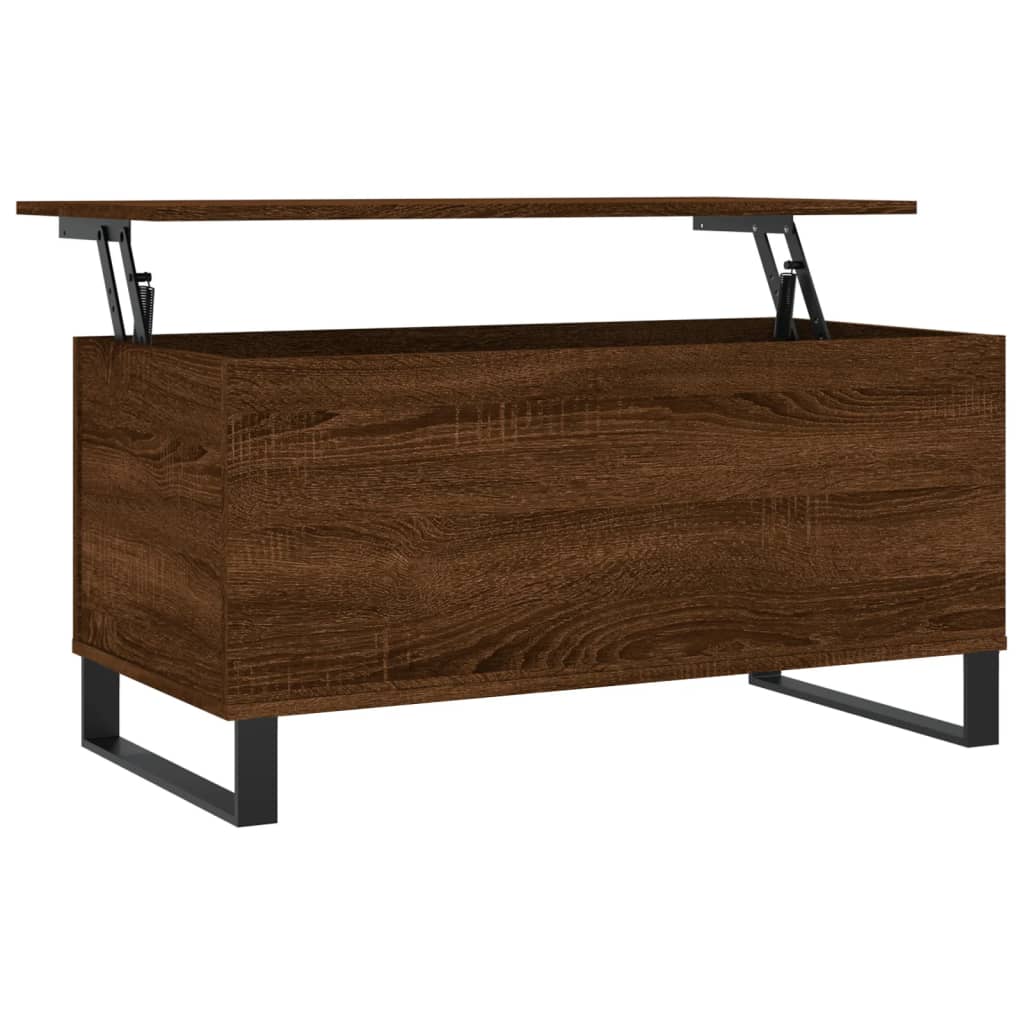 Salongbord Sofabord Brun Eik 90x44,5x45 cm