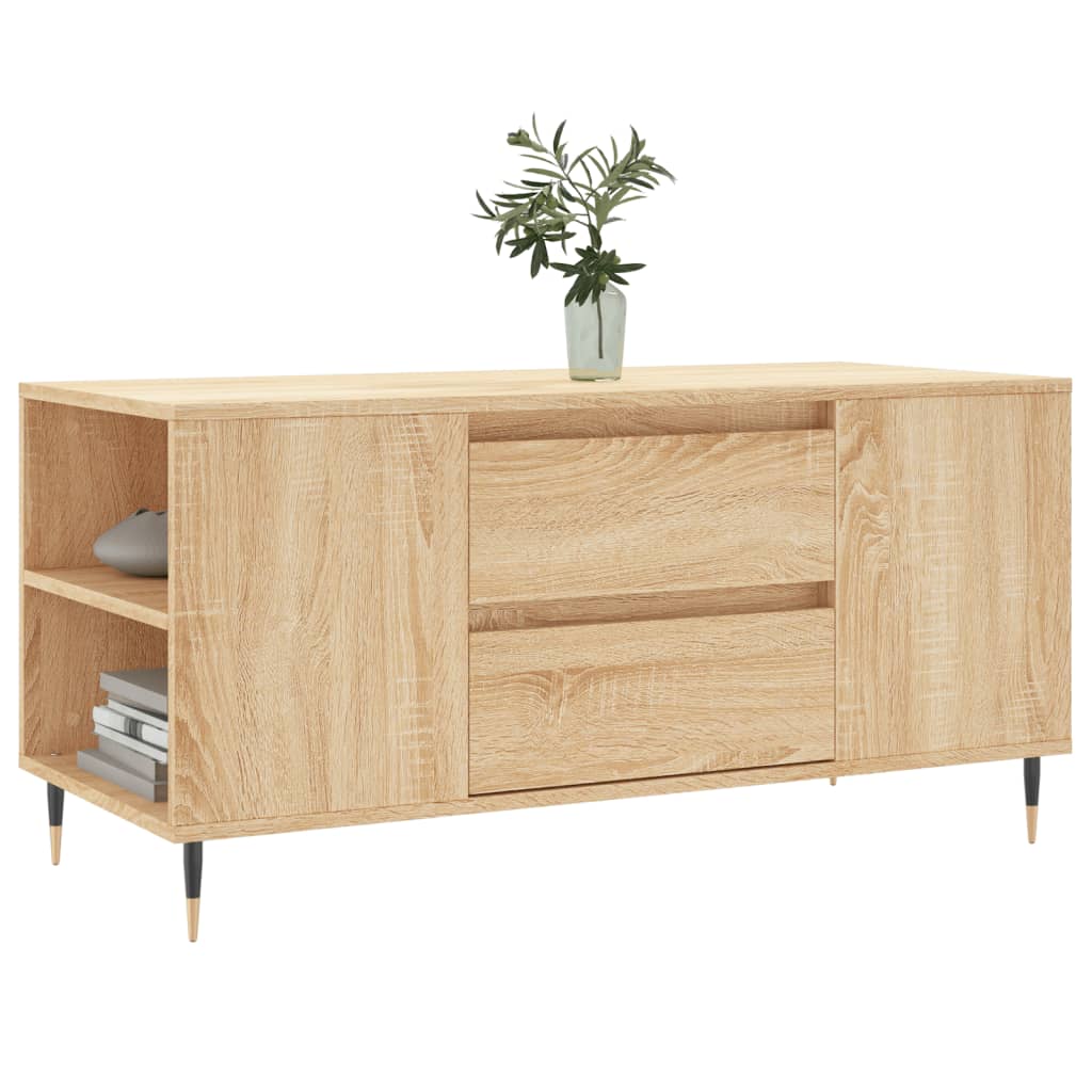 Salongbord Sofabord Sonoma Eik 102x44,5x50 cm