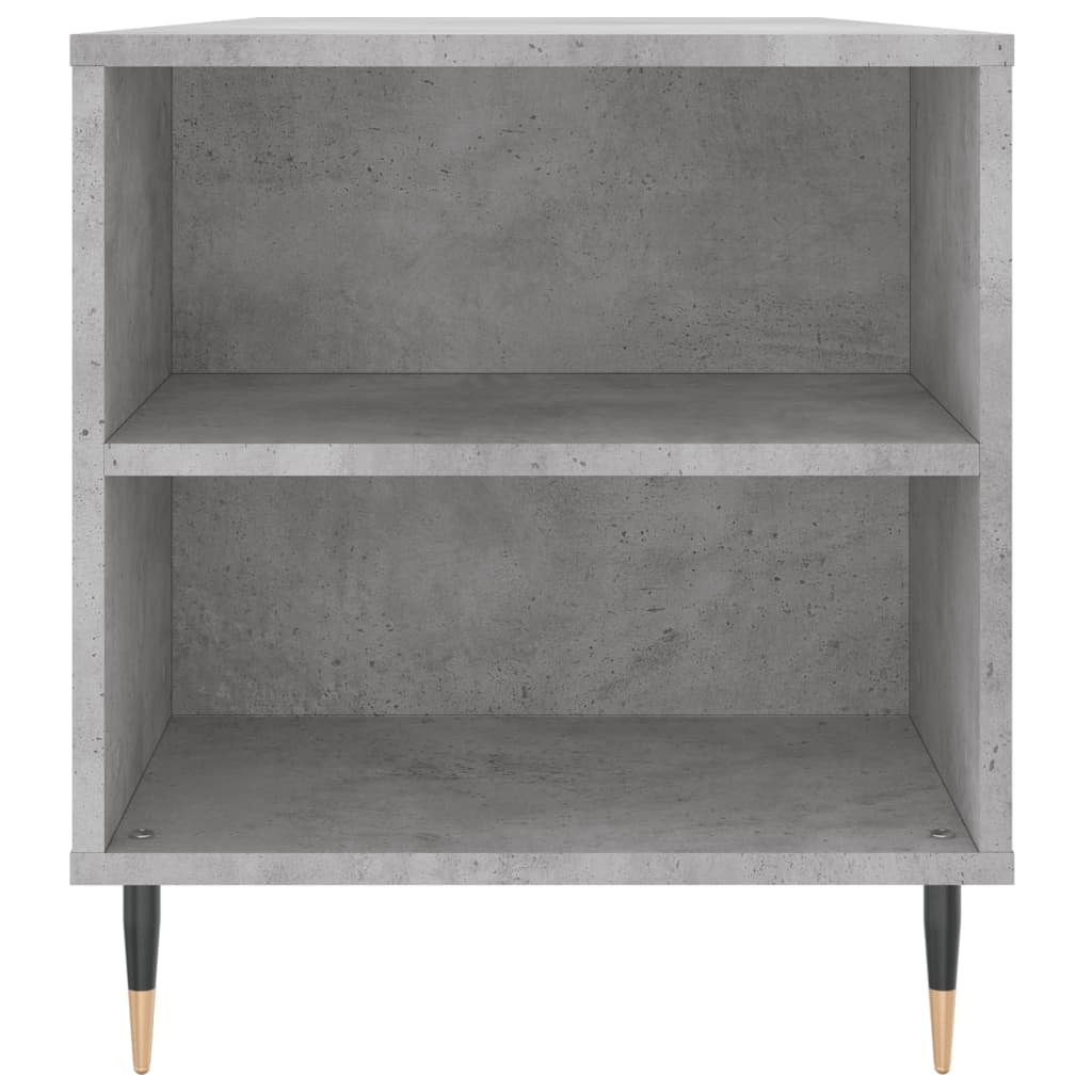 Salongbord Sofabord Betonggrå 102x44,5x50 cm