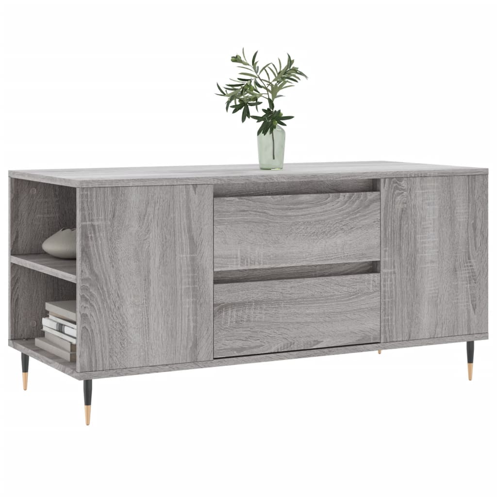 Salongbord Sofabord Sonoma Grå 102x44,5x50 cm