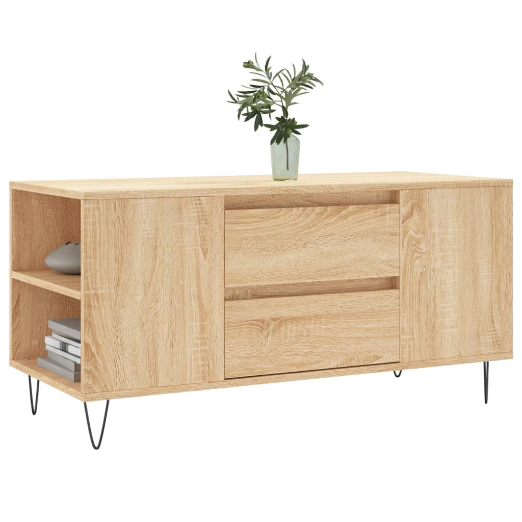 Salongbord Sofabord Sonoma Eik 102x44,5x50 cm