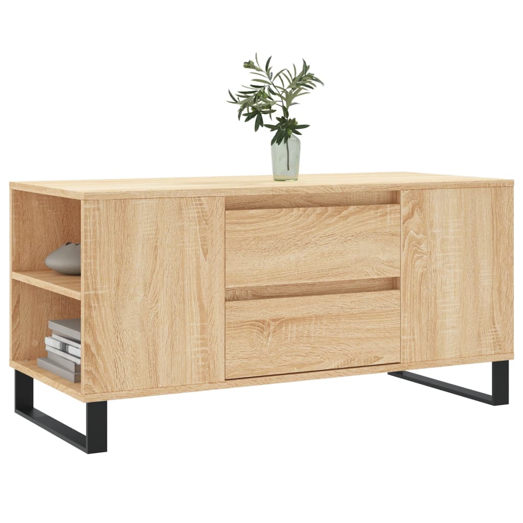 Salongbord Sofabord Sonoma Eik 102x44,5x50 cm