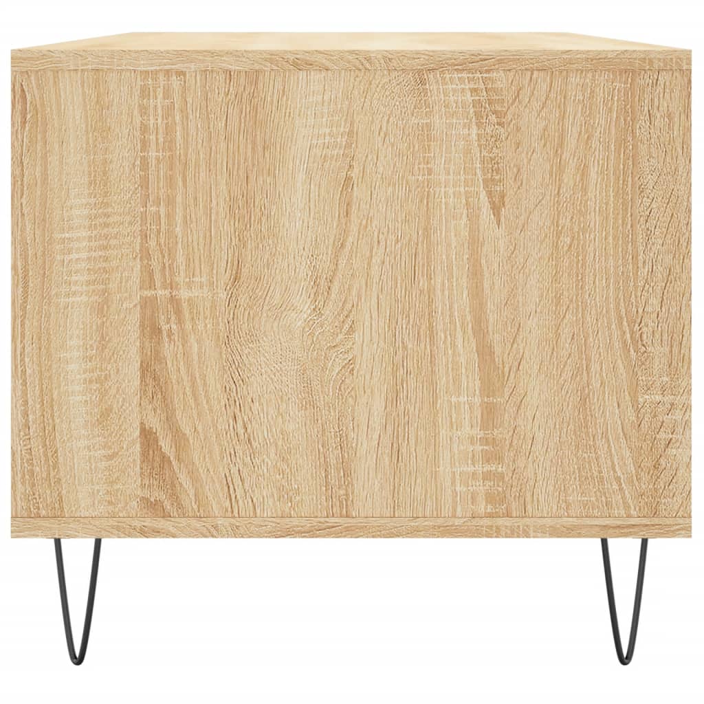 Salongbord Sofabord Sonoma Eik 90x49x45 cm