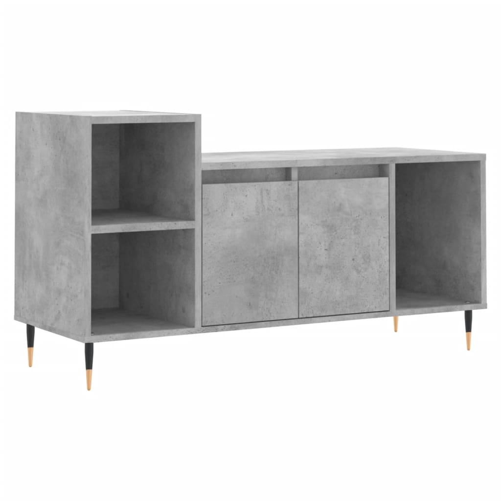 TV-Møbel Betonggrå TV-benk 100x35x55 cm