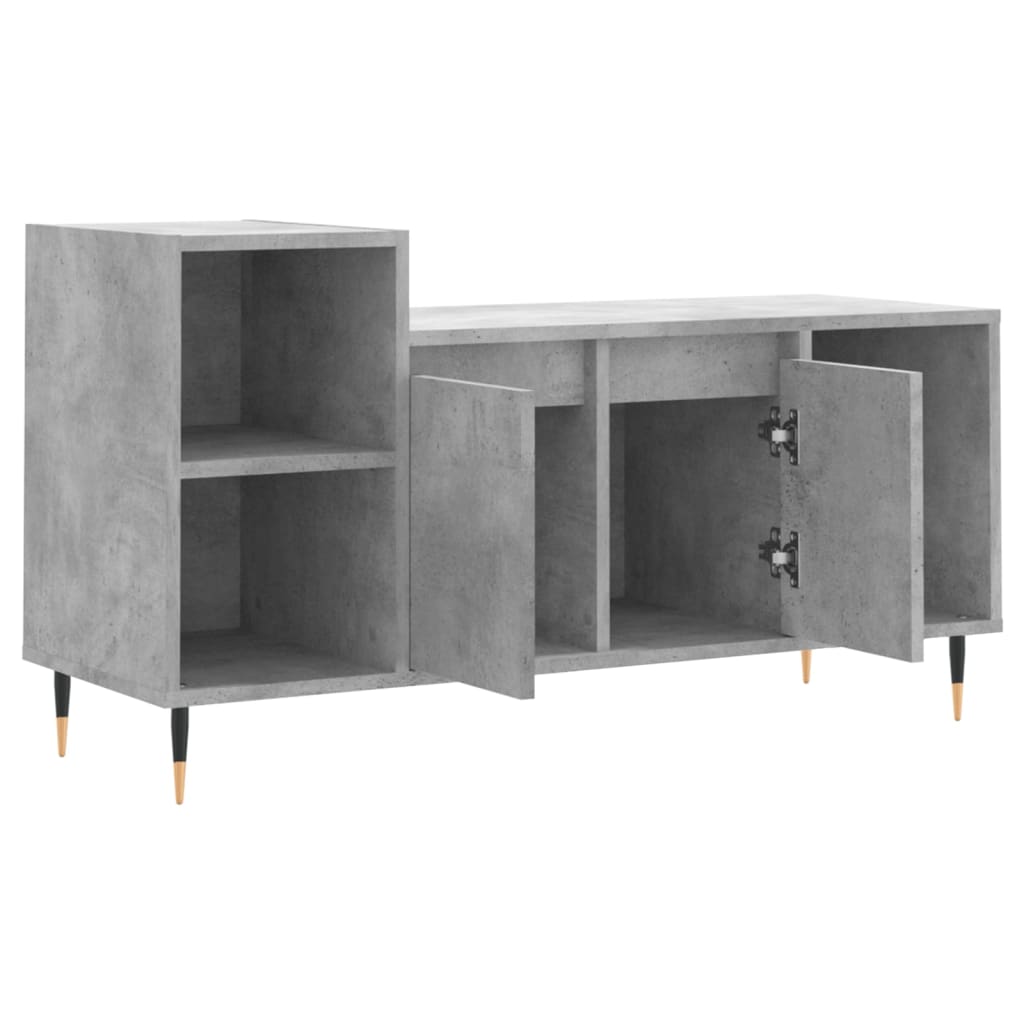 TV-Møbel Betonggrå TV-benk 100x35x55 cm