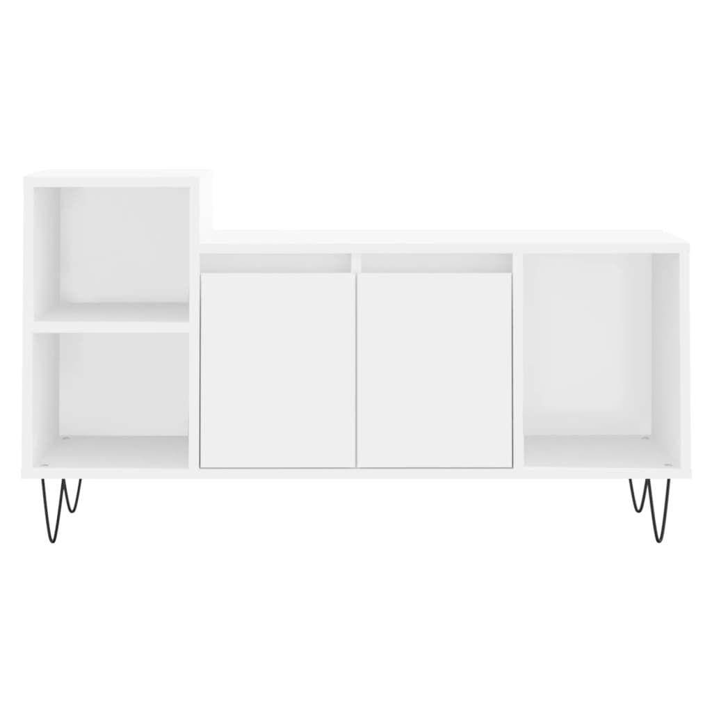TV-Møbel Hvit TV-benk 100x35x55 cm