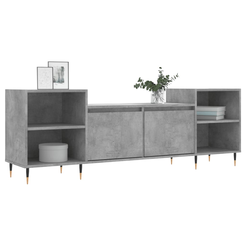 TV-Møbel Betonggrå TV-benk 160x35x55 cm