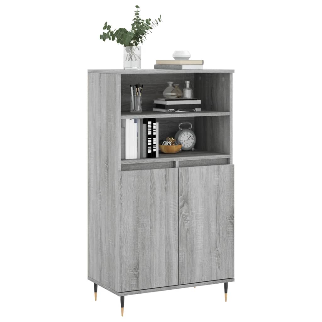 Skap Sonoma Grå 60x36x110 cm