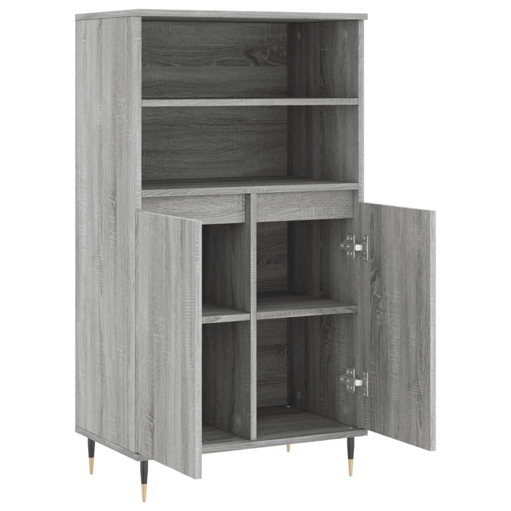 Skap Sonoma Grå 60x36x110 cm