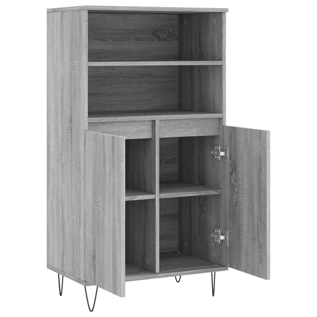 Skap Sonoma Grå 60x36x110 cm