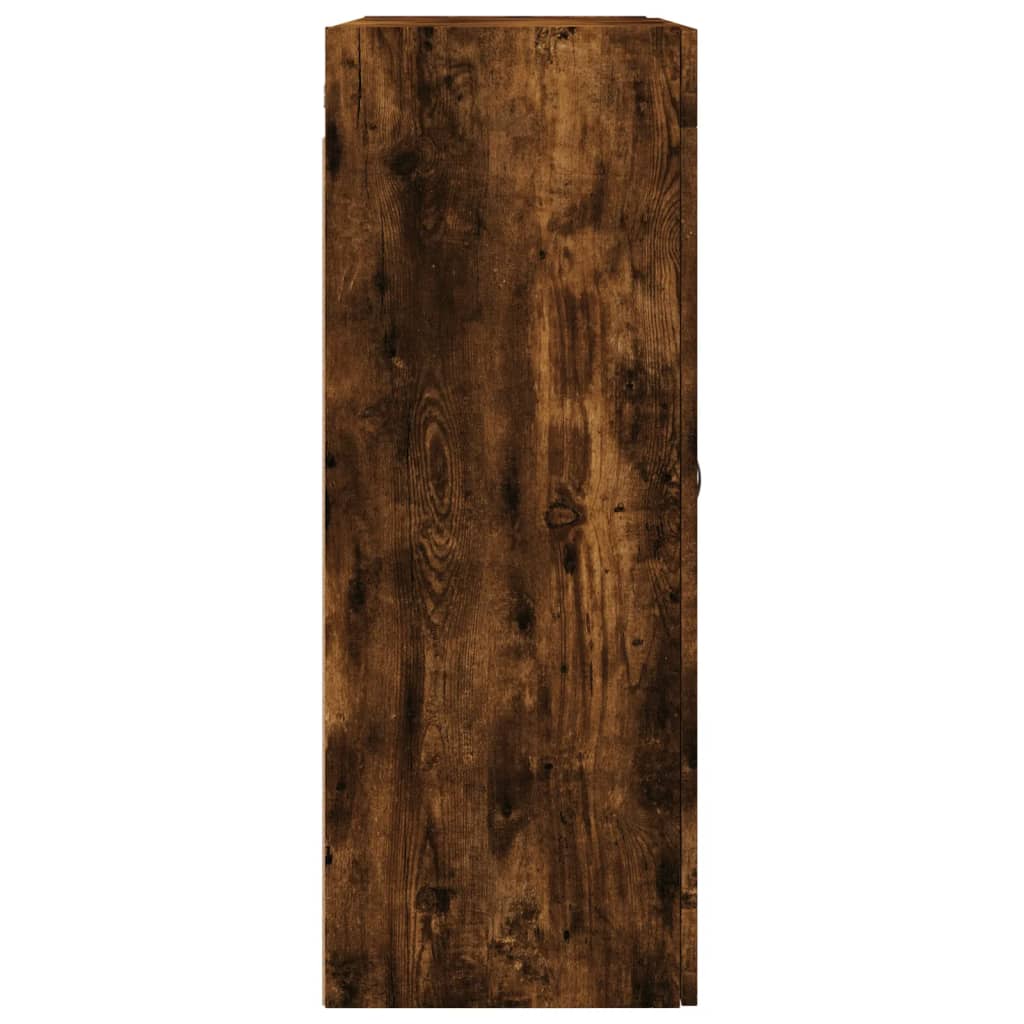 Veggskap Røkt Eik 69,5x34x90 cm