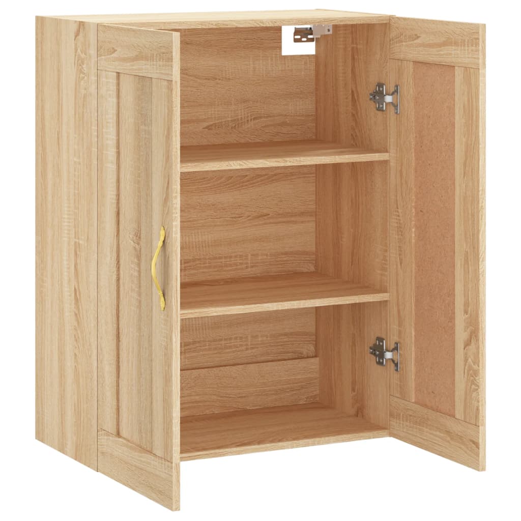 Veggskap Sonoma Eik 69,5x34x90 cm