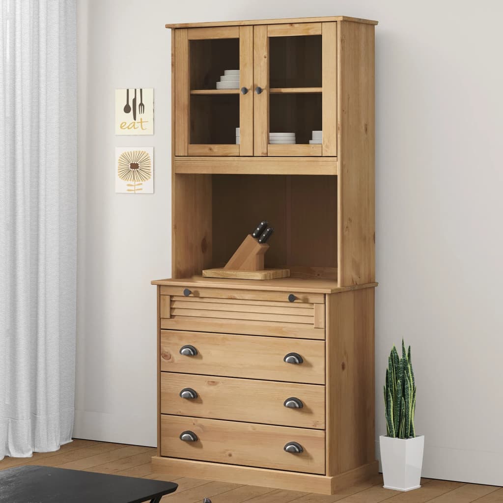 Skap Tre VIGO 80x40x176 cm heltre furu