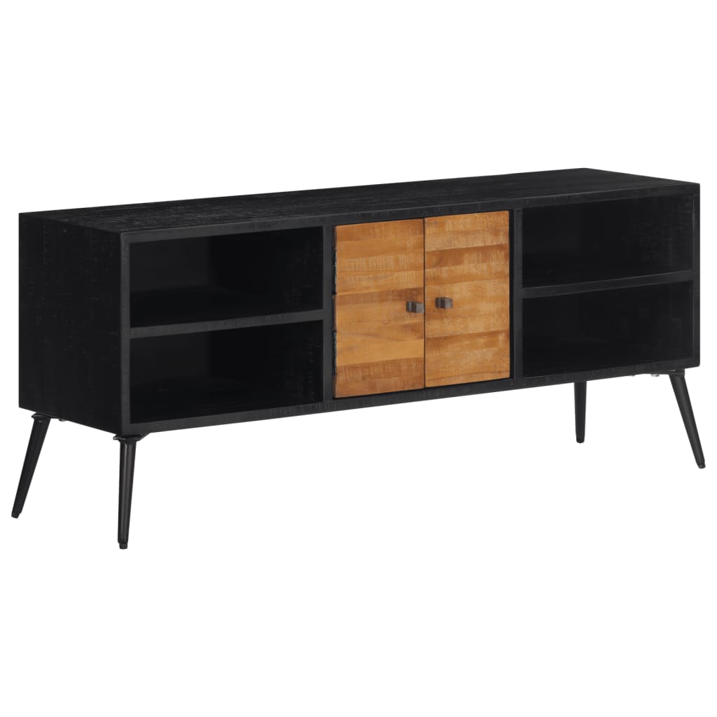 TV-Møbel Tre TV-benk gjenvunnet heltre 112x31x45 cm teak