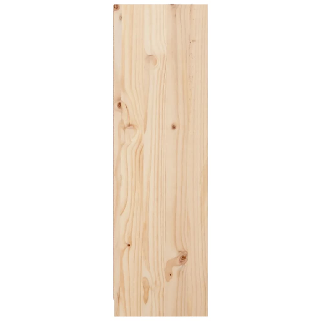 Bokhylle Tre 70x33x110 cm heltre furu