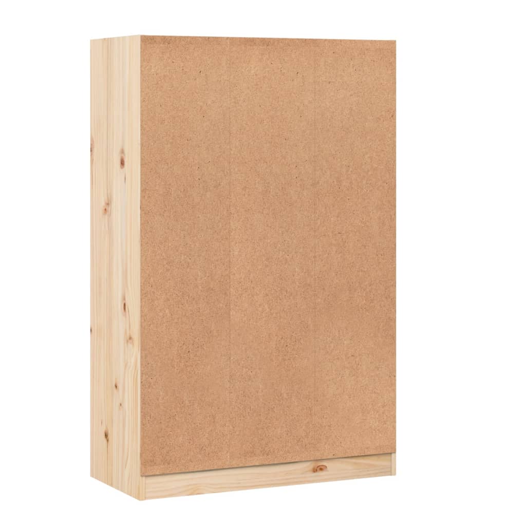 Bokhylle Tre 70x33x110 cm heltre furu