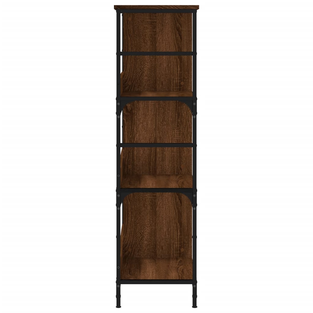 Bokhylle Brun Eik 78,5x33x117,5 cm