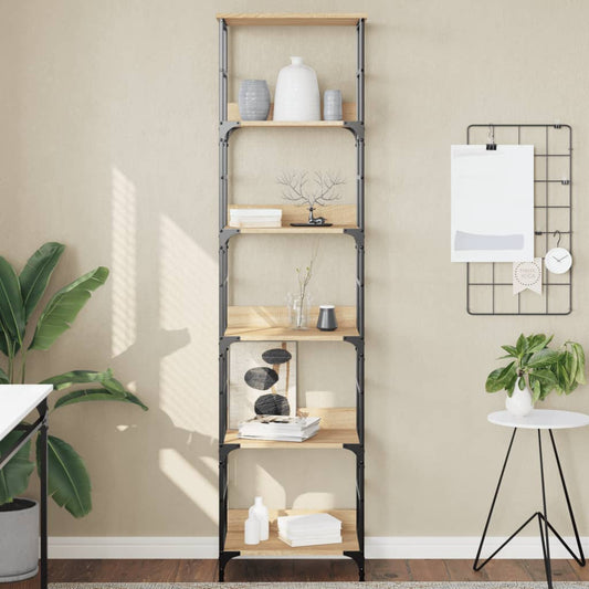 Bokhylle Sonoma Eik 50x33x188,5 cm