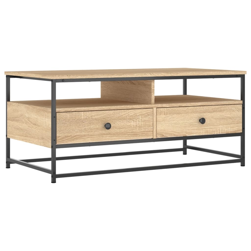 Salongbord Sofabord Sonoma Eik 100x51x45 cm