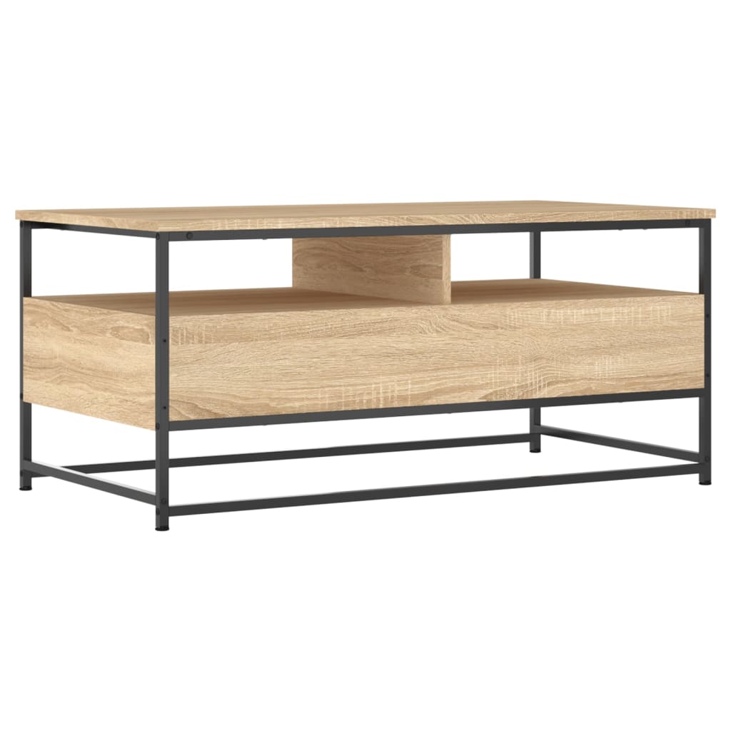 Salongbord Sofabord Sonoma Eik 100x51x45 cm