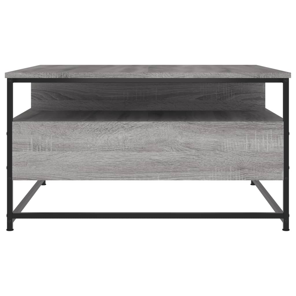 Salongbord Sofabord Sonoma Grå 80x80x45 cm