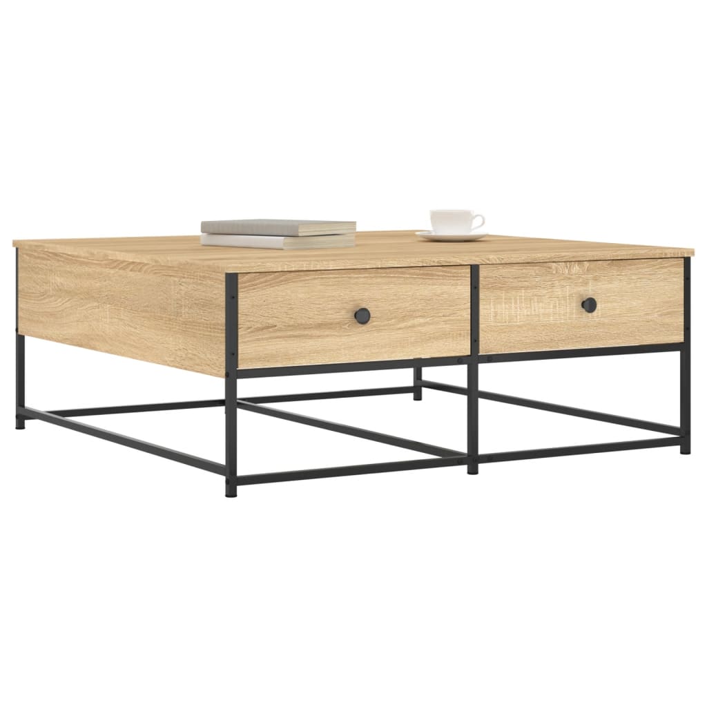 Salongbord Sofabord Sonoma Eik 100x99x40 cm