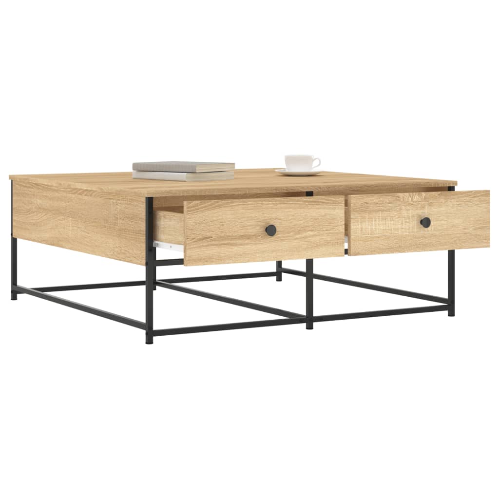 Salongbord Sofabord Sonoma Eik 100x99x40 cm