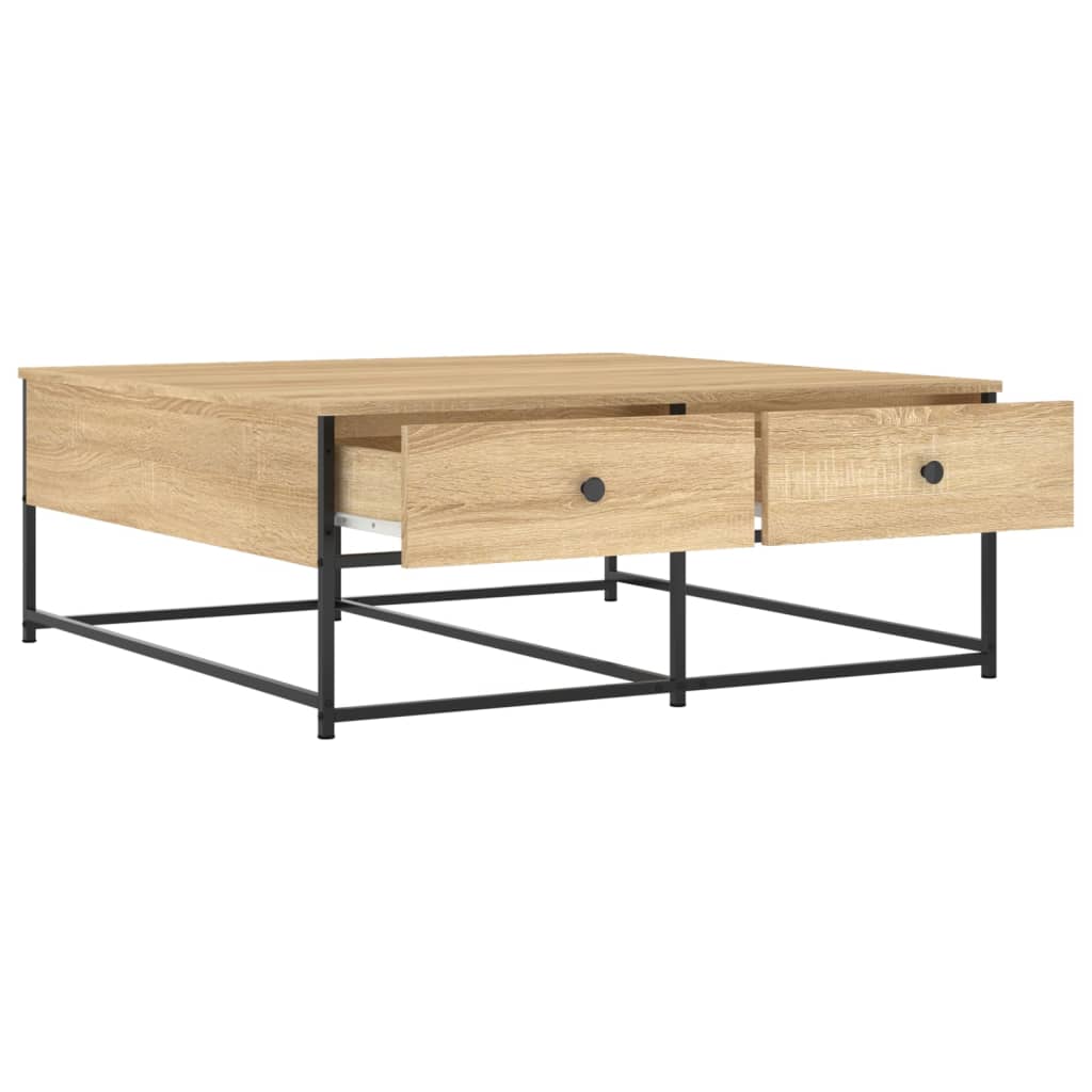 Salongbord Sofabord Sonoma Eik 100x99x40 cm