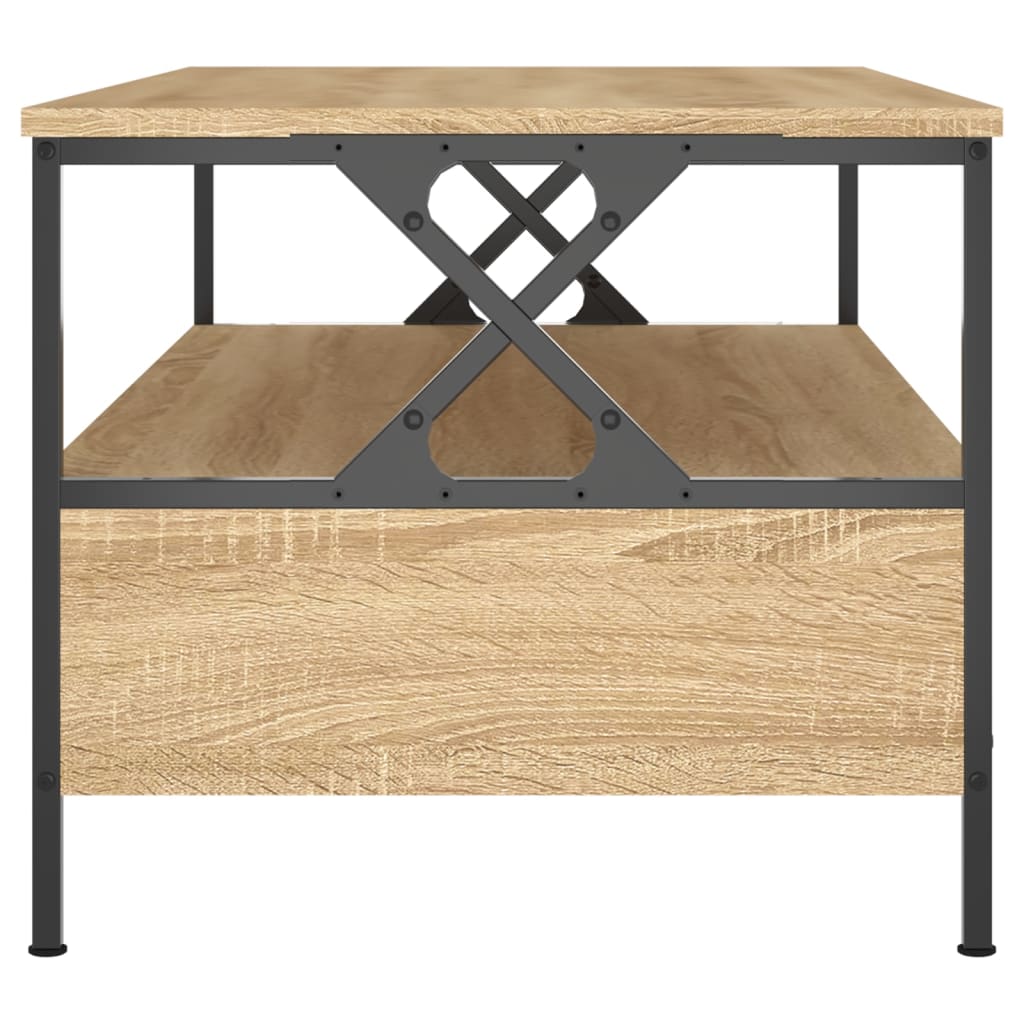 Salongbord Sofabord Sonoma Eik 100x51x45 cm
