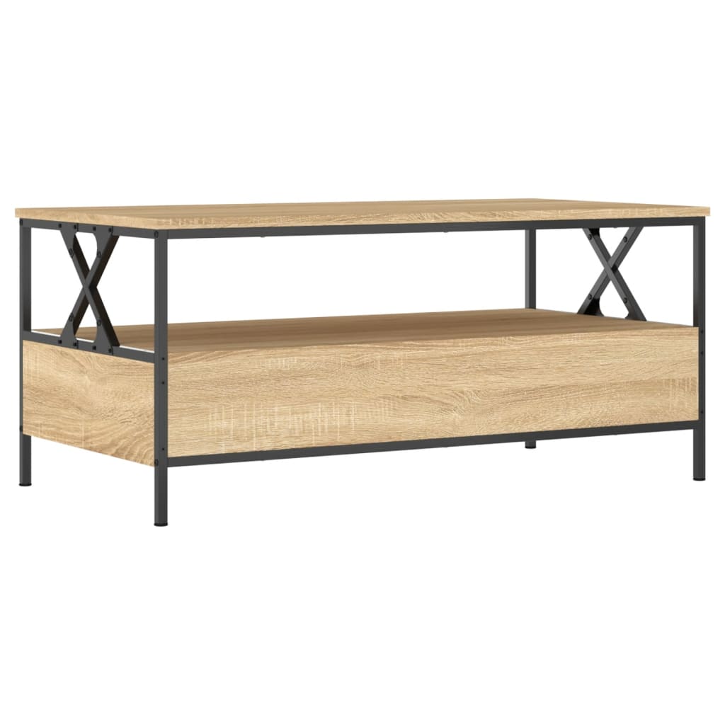 Salongbord Sofabord Sonoma Eik 100x51x45 cm