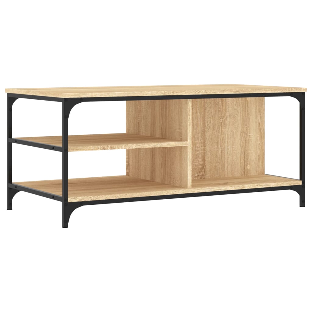 Salongbord Sofabord Sonoma Eik 100x50x45 cm